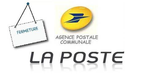 AGENCE POSTALE Fermeture exceptionnelle