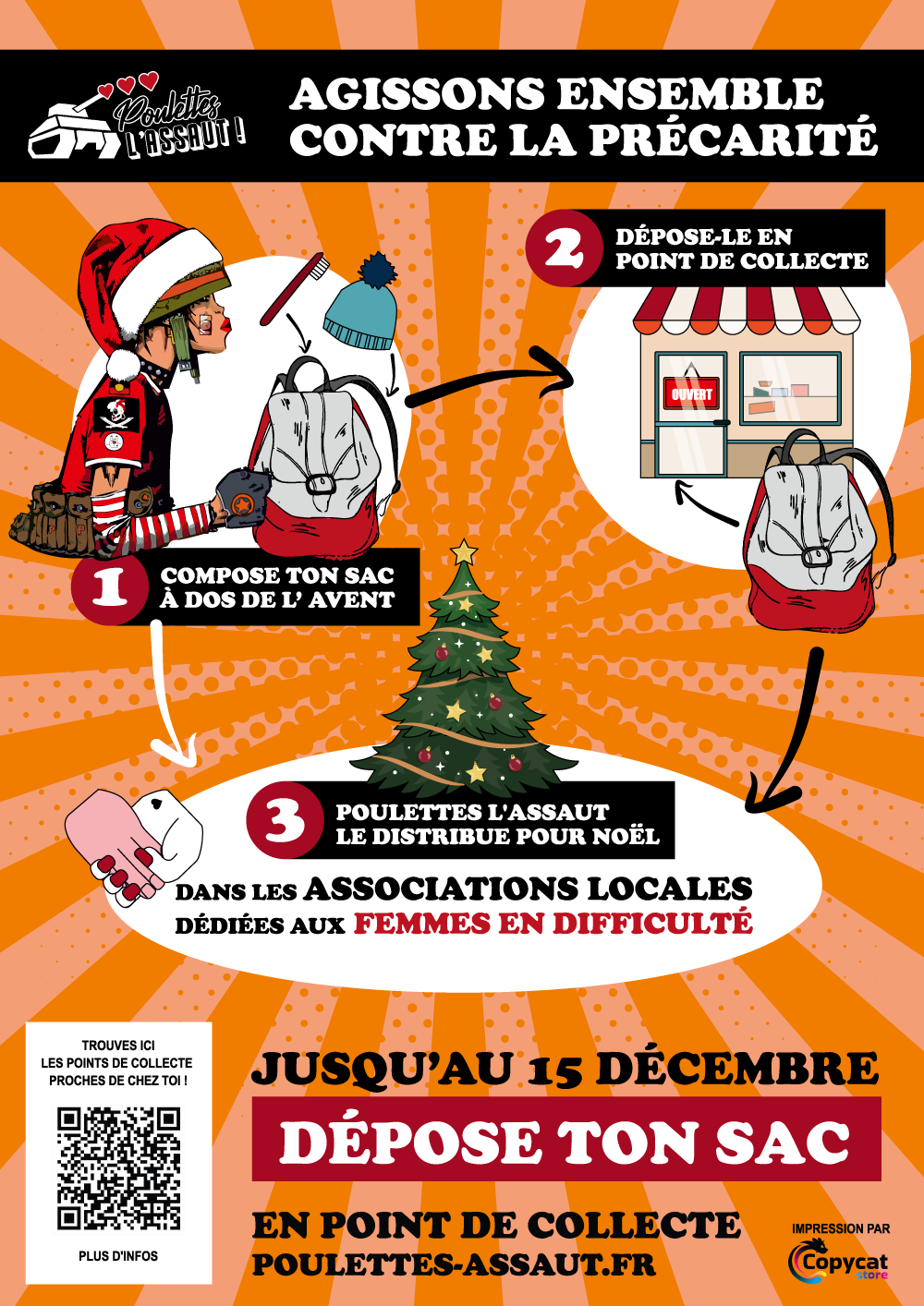 SACS DE L'AVENT opération solidaire